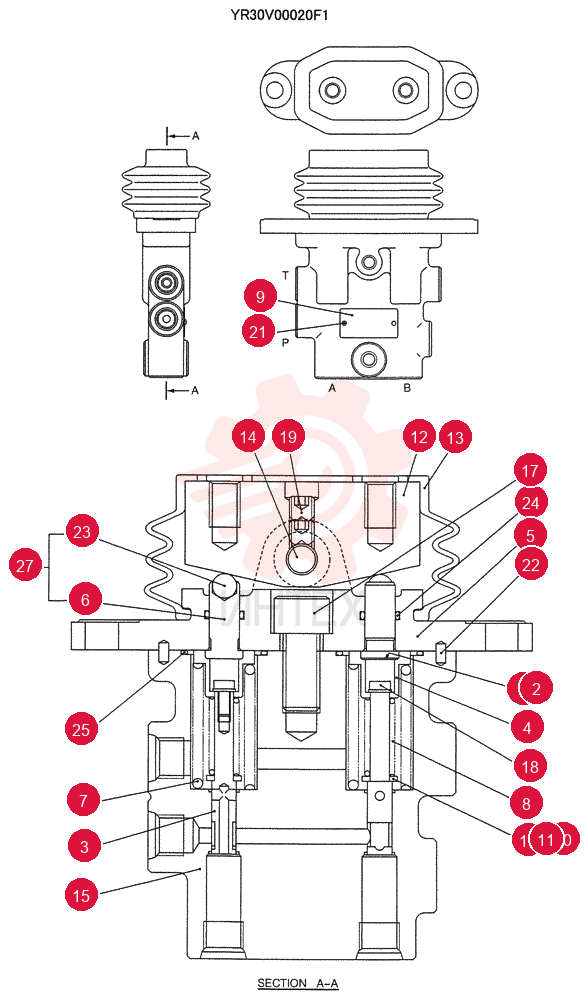 VALVE YR30V00020F1