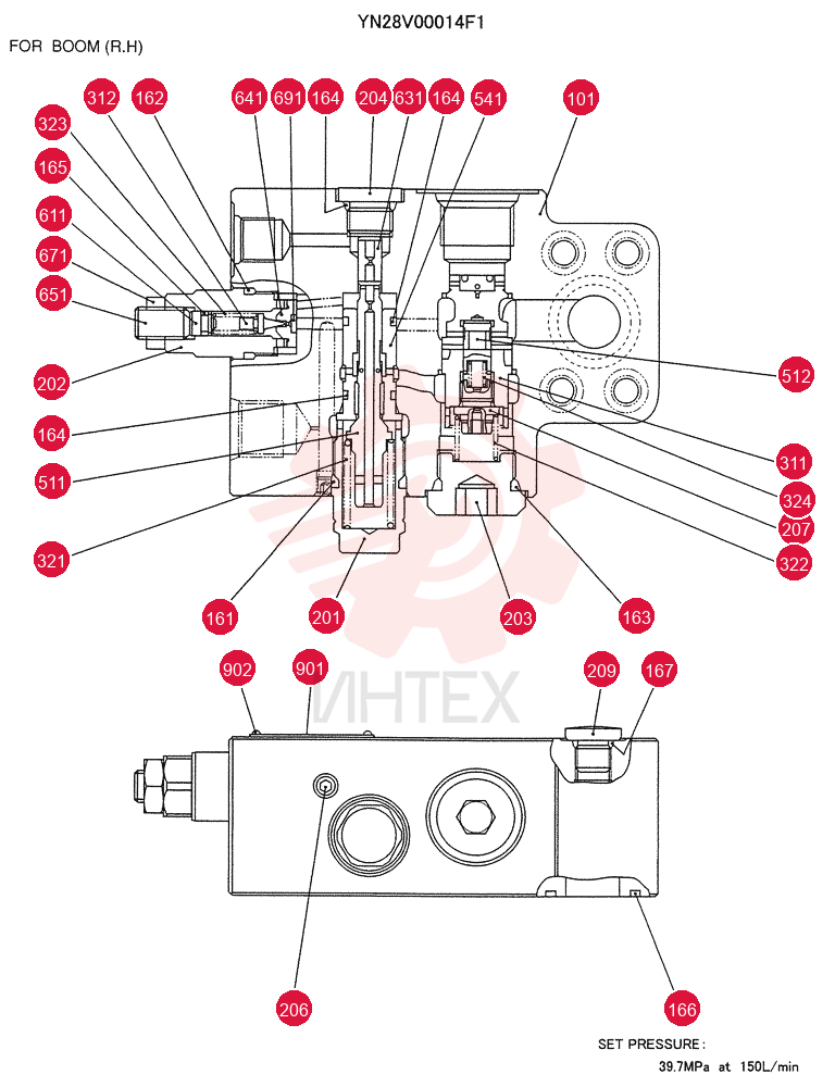 VALVE YN28V00014F1