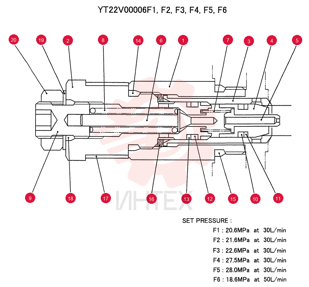 VALVE YT22V00006F1