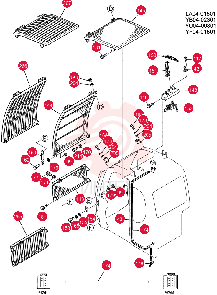 WINDSHIELD WASHER YT54C00001P1