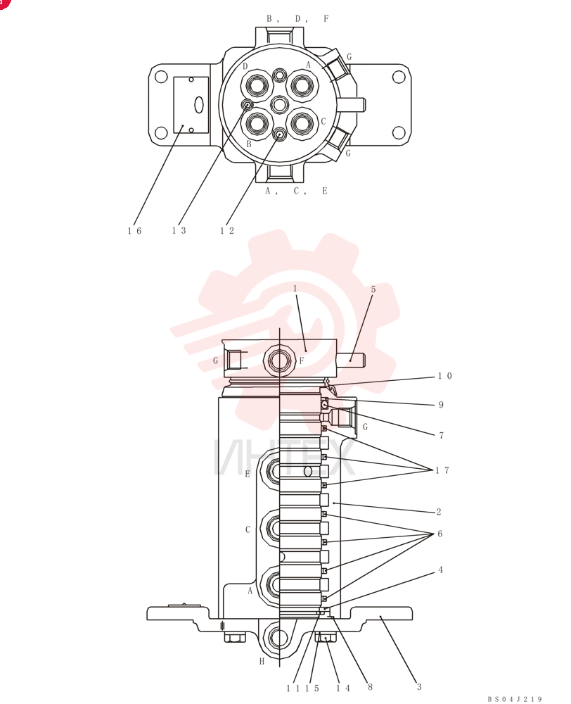 HYDRAULIC SWIVEL