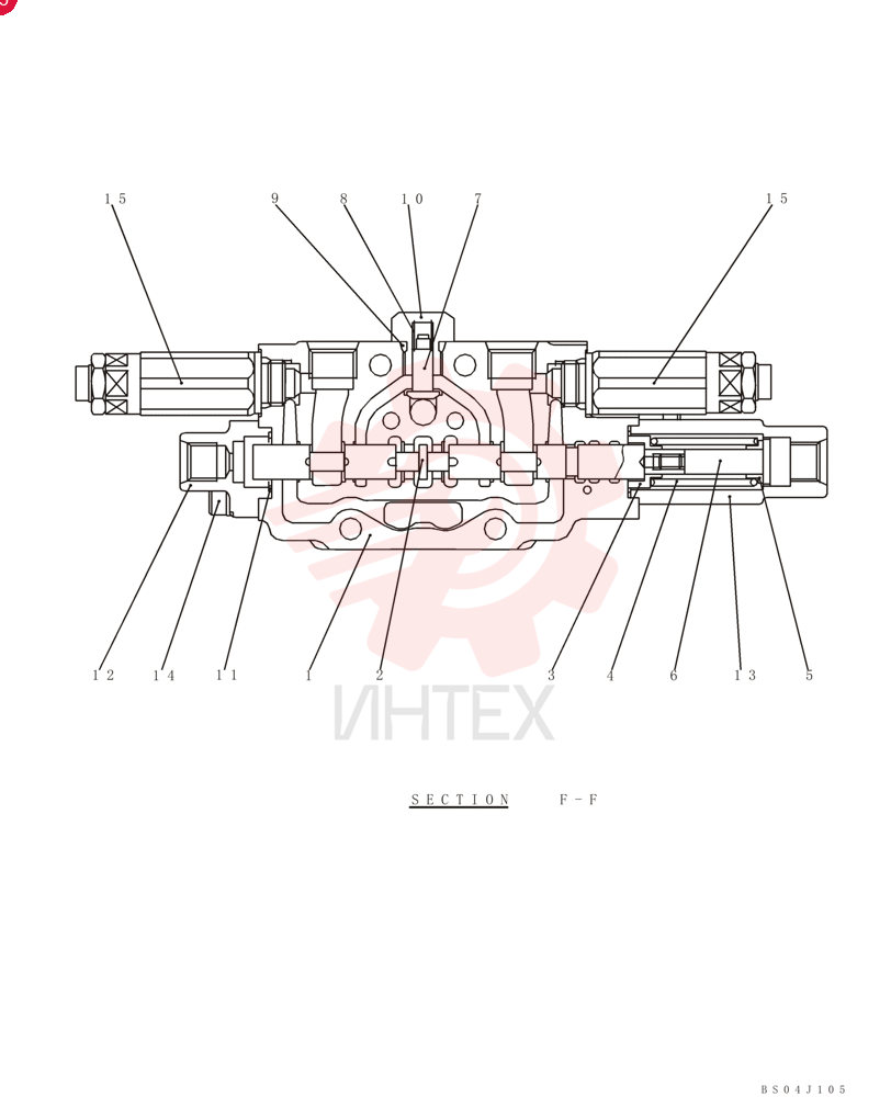 VALVE SECTION PX30V00064F1