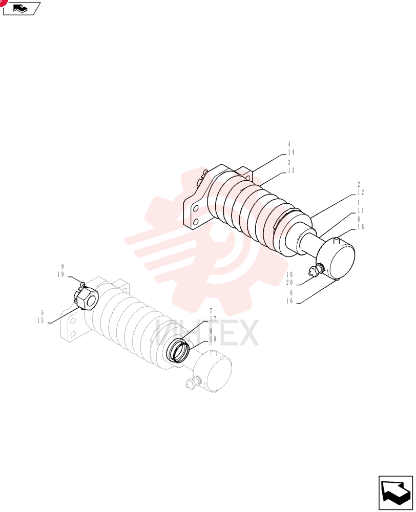 PISTON PX01V01008P1