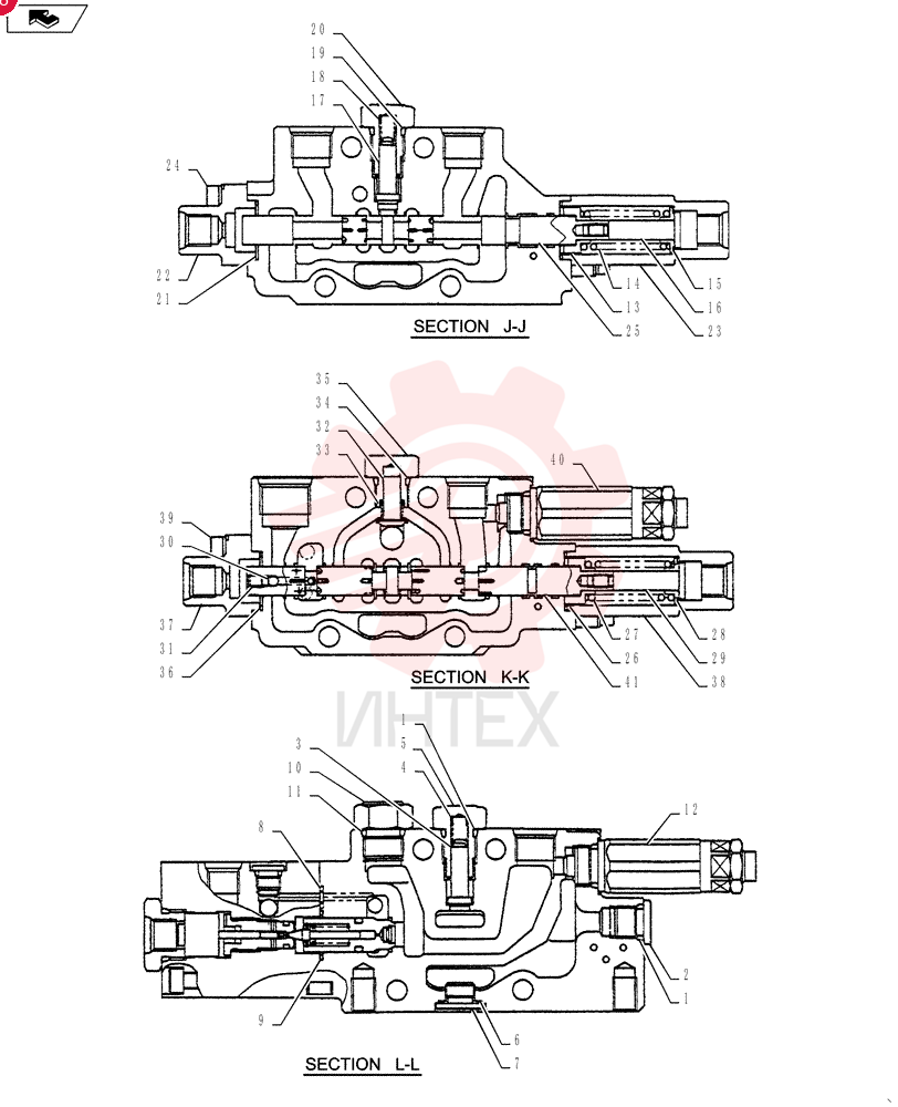 VALVE SECTION PM30V00048F1