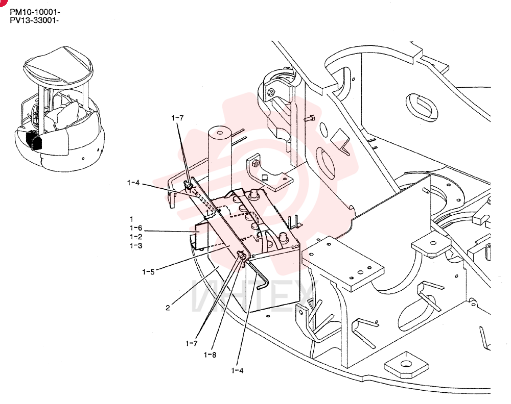 BATTERY INSTAL PW72E00010F1