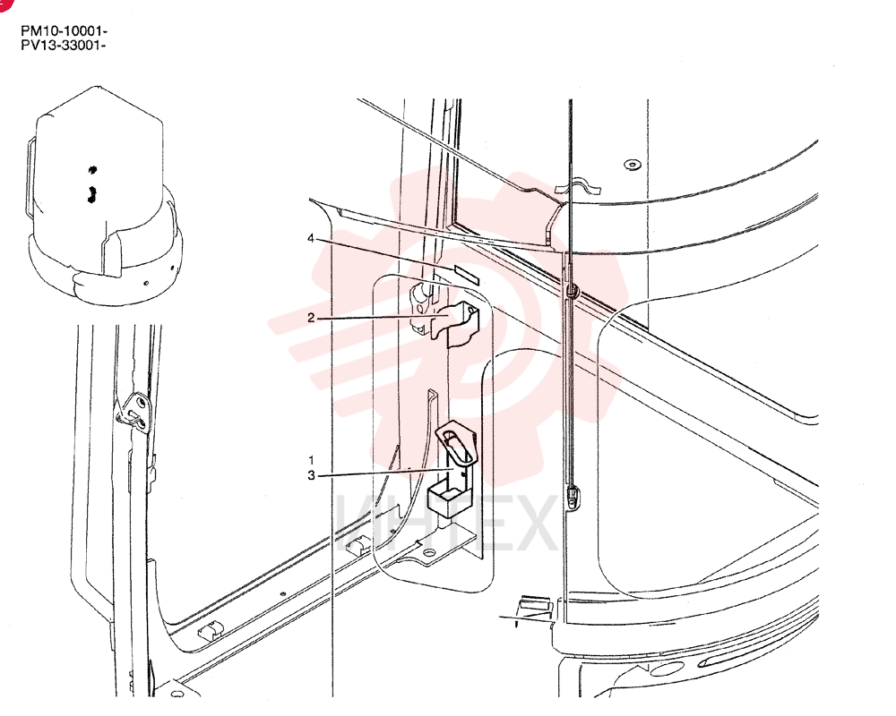 BRACKET PW02C01288P1