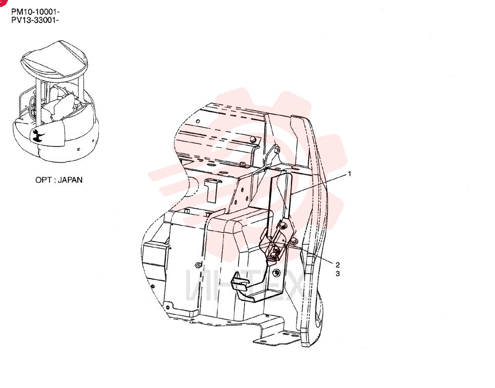 BRACKET PM21C01555P2