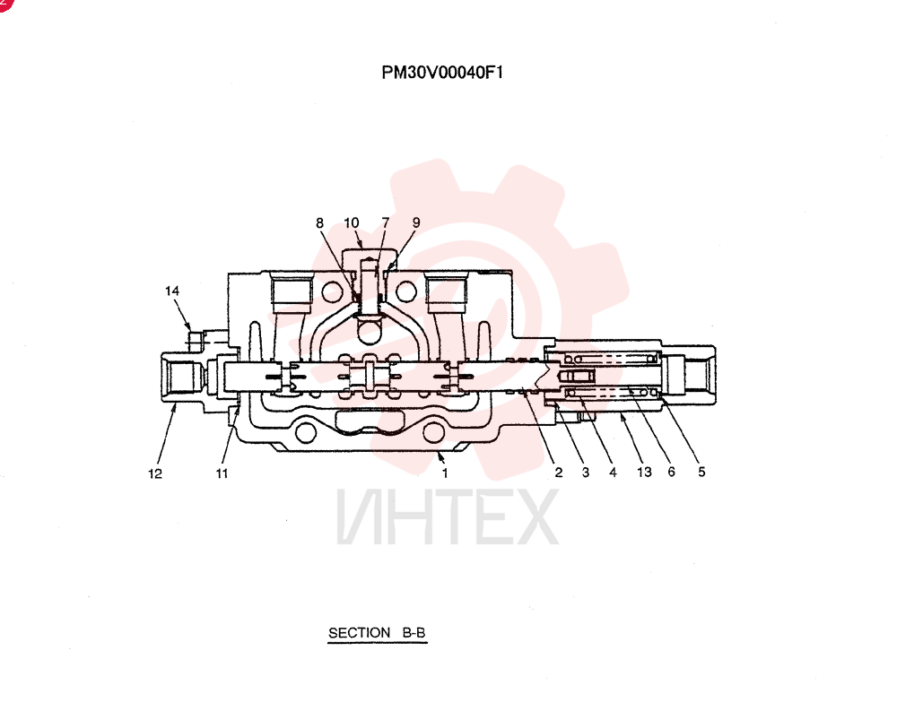CONTROL VALVE PM30V00040F1
