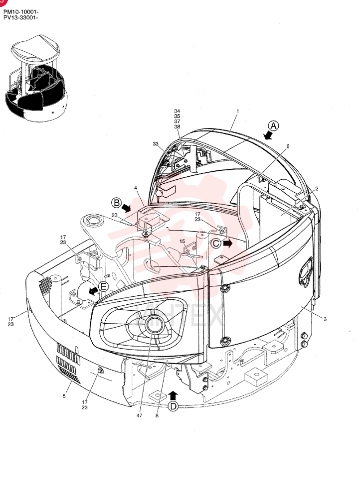 COVER ASSY PM21C00023F1 (1)