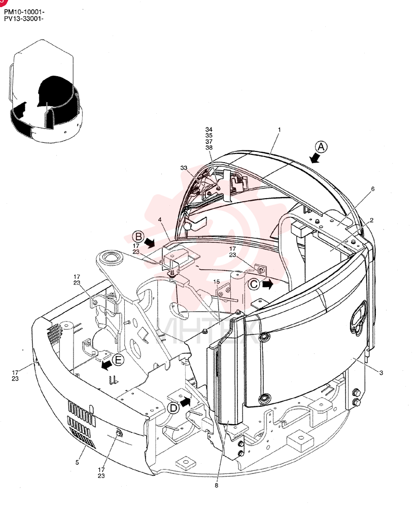 COVER ASSY PM21C00023F1 (2)