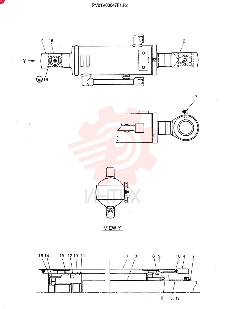 CYLINDER PV01V00047F1