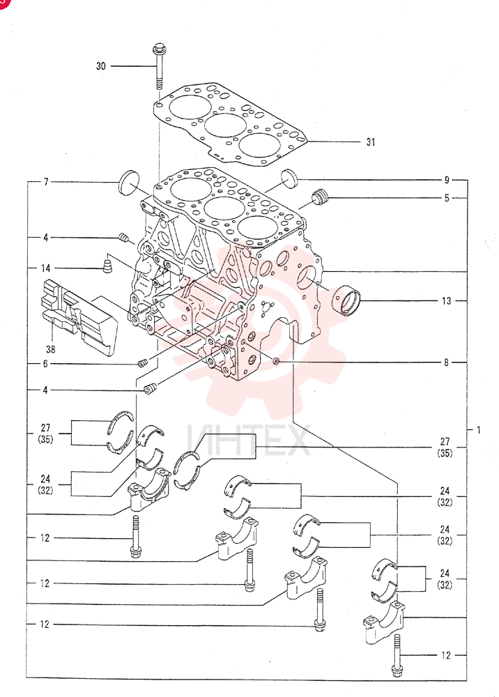 CYLINDER BLOCK VV71980201560