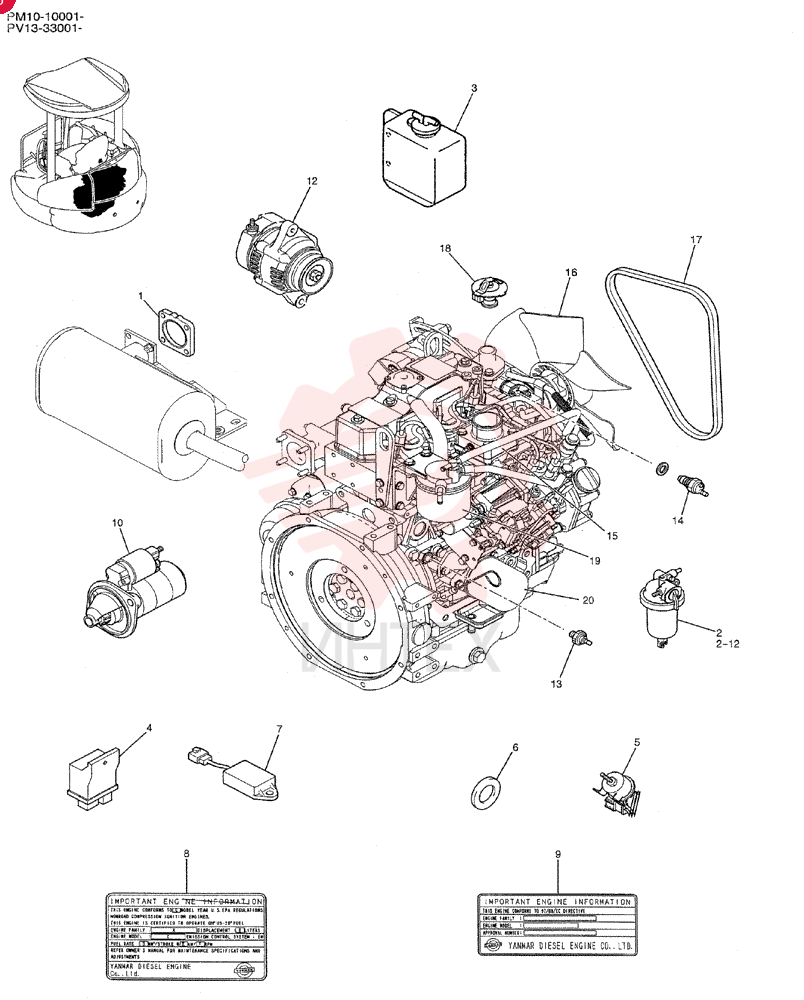 GASKET PW12P01043P1