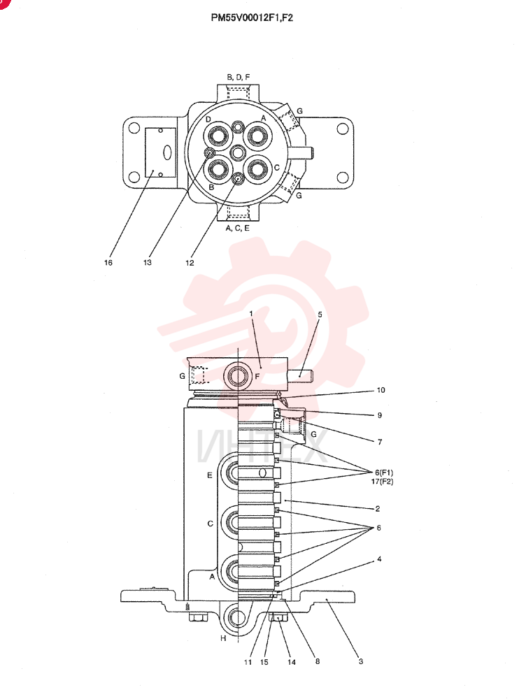 JOINT ASSY. PM55V00012F1