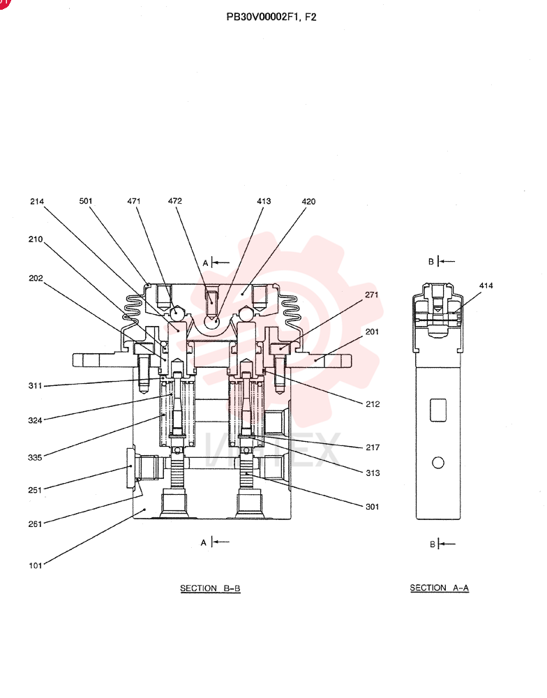 PILOT VALVE PB30V00002F1