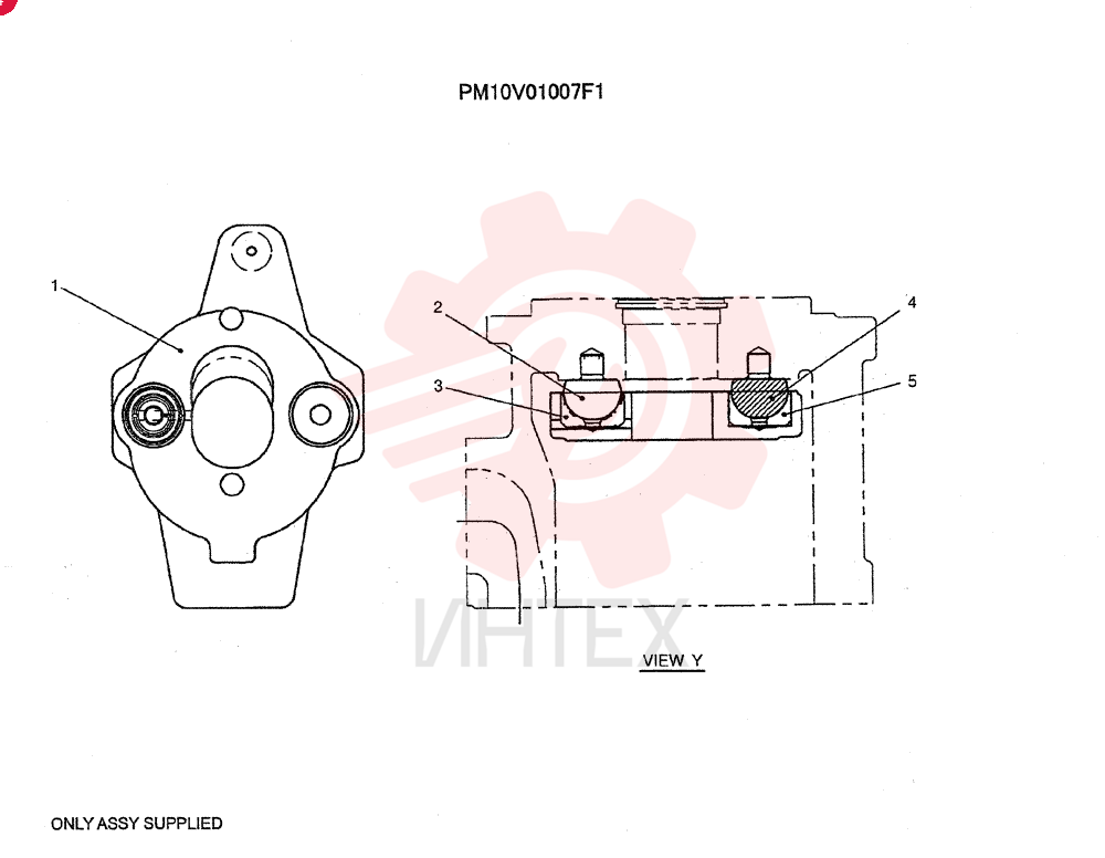 PLATE ASSY. PM10V01007F1