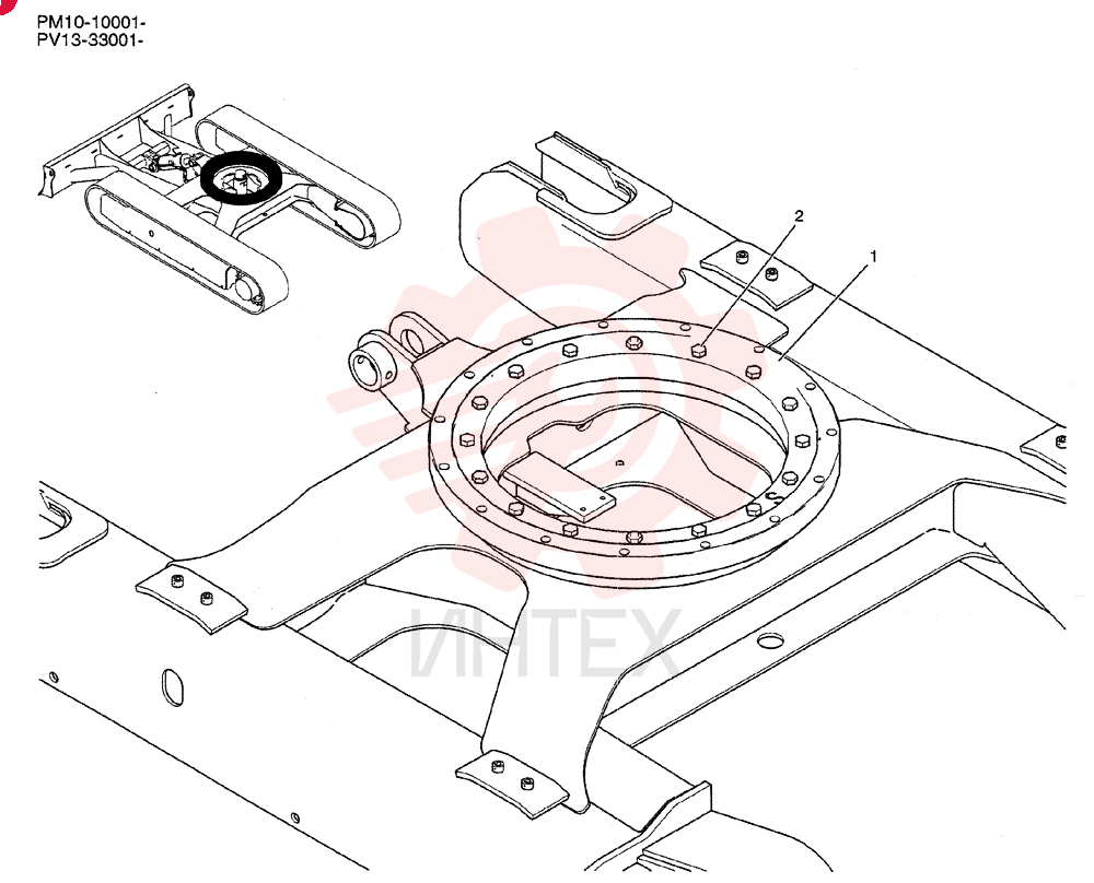 SLEWING RING PM40F00014F1
