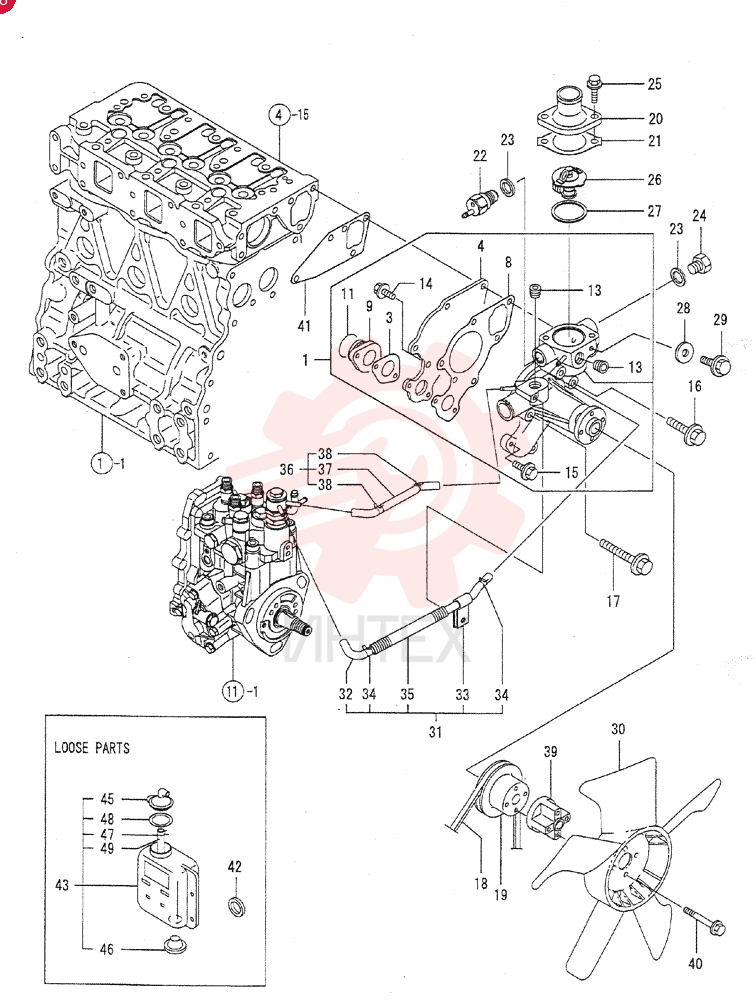 WATER PUMP VV11980242000