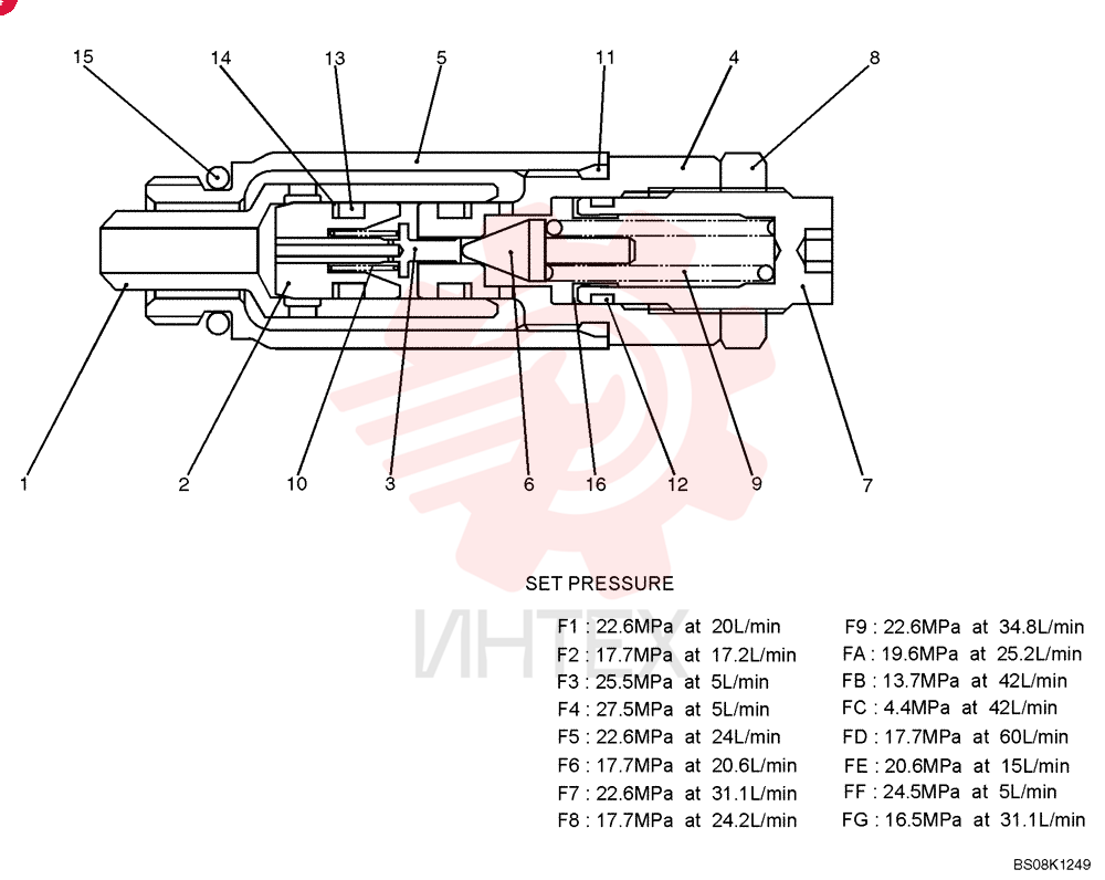 BLEEDER VALVE PM22V00005F1