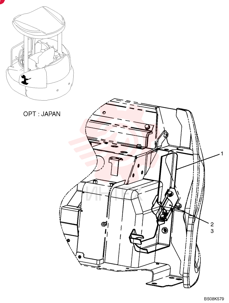 BRACKET PM21C01555P2