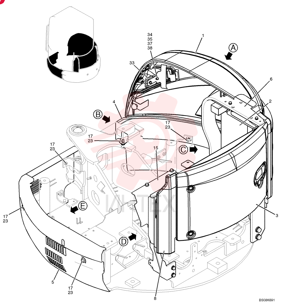 COVER ASSY PM21C00023F1 (2)
