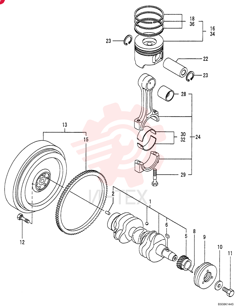 CRANKSHAFT VV11980221001