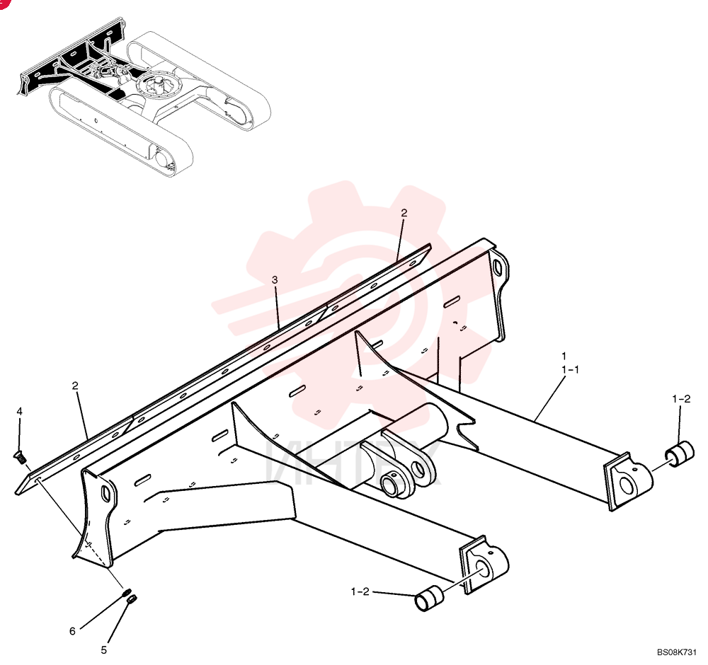 DOZER BLADE PV51B00062F1