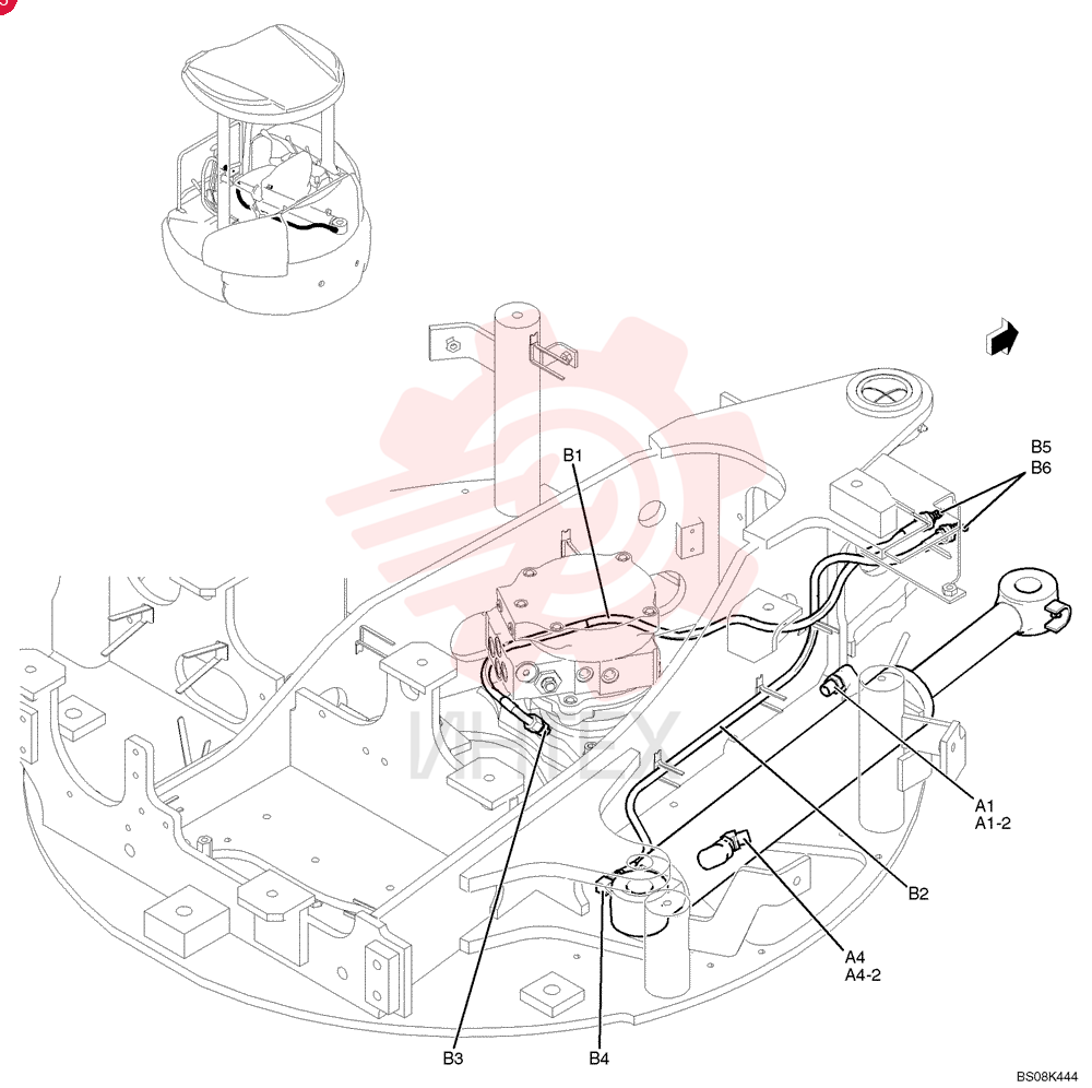 HYD CONNECTOR HH25S06006G1 (1)