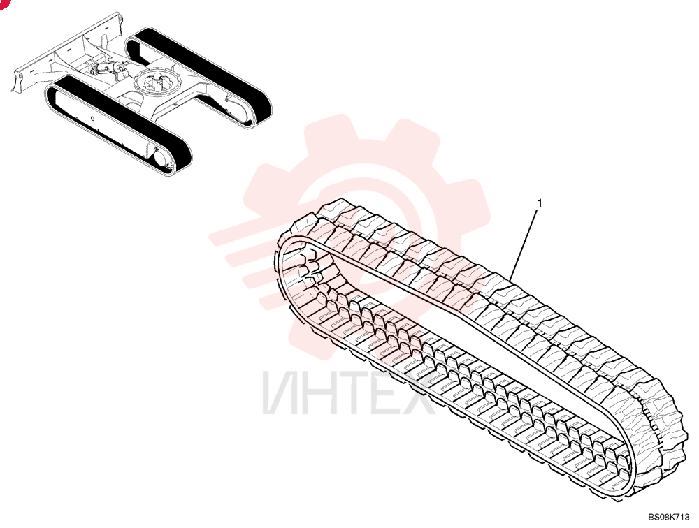RUBBER PV61D00015P1