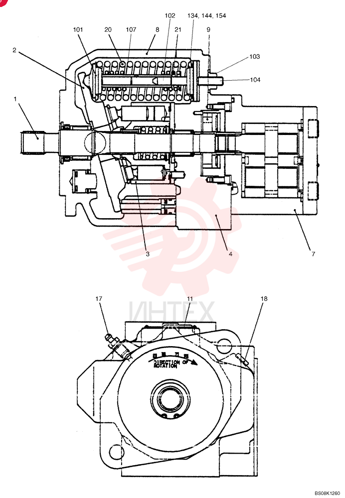 SHAFT ASSY. PM10V01001F1 (2)