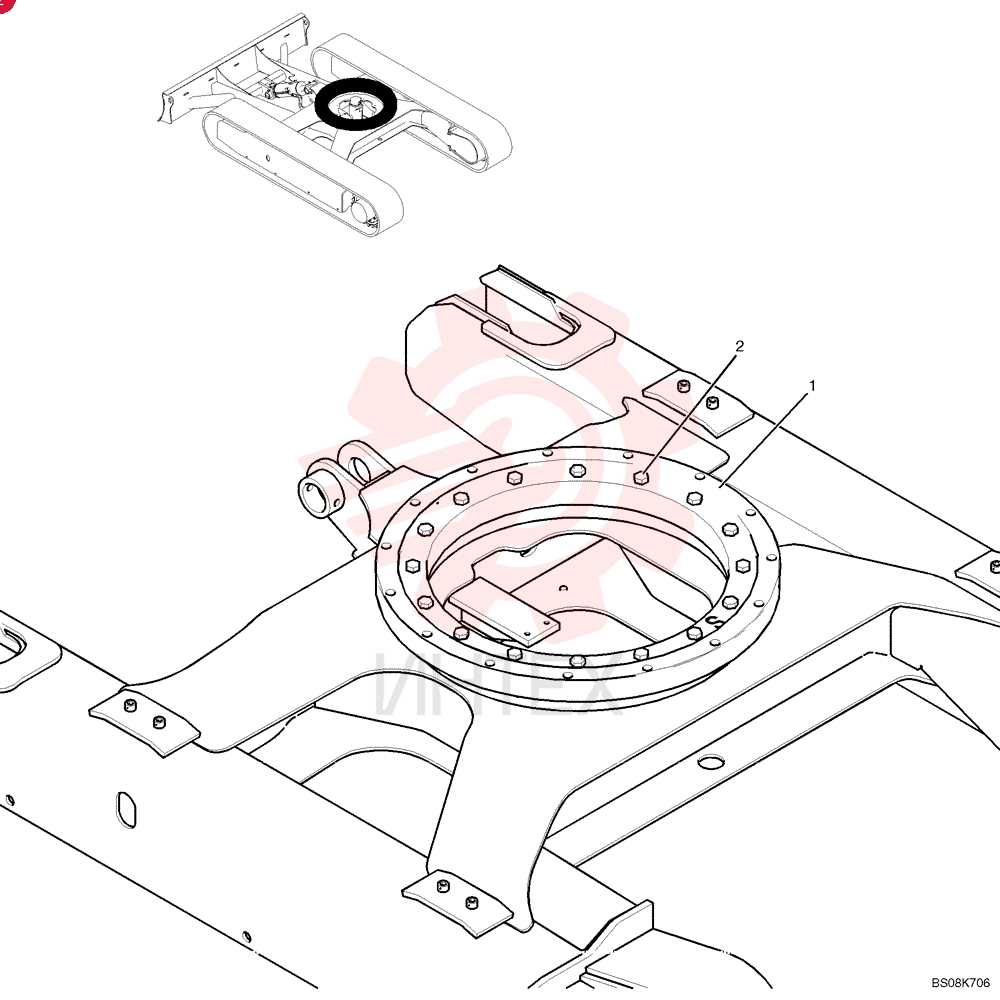SLEWING RING PM40F00014F1