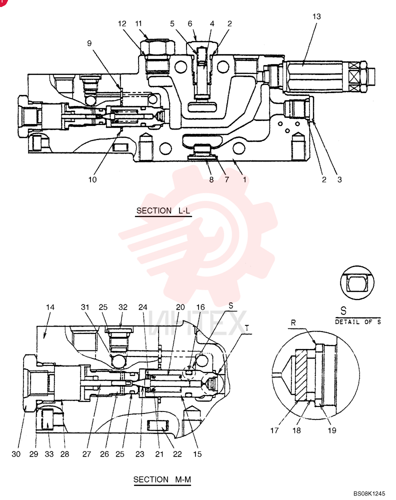 VALVE SECTION PM30V00048F1