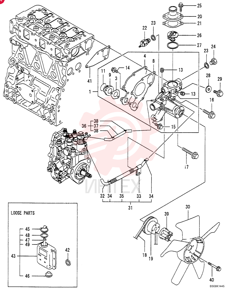 WATER PUMP VV11980242000