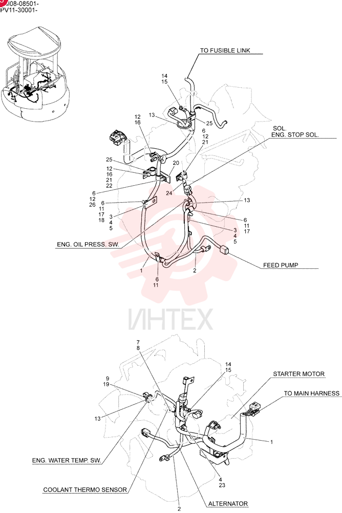 HARNESS ASSY, ENGINE PM16E00005F1