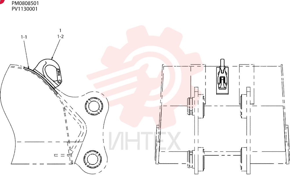 HOOK INSTAL PV71F00002F1