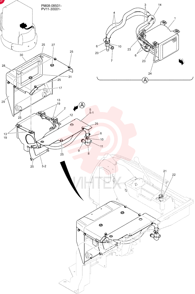 HOSE ASSY HEATER PM21M00013F1