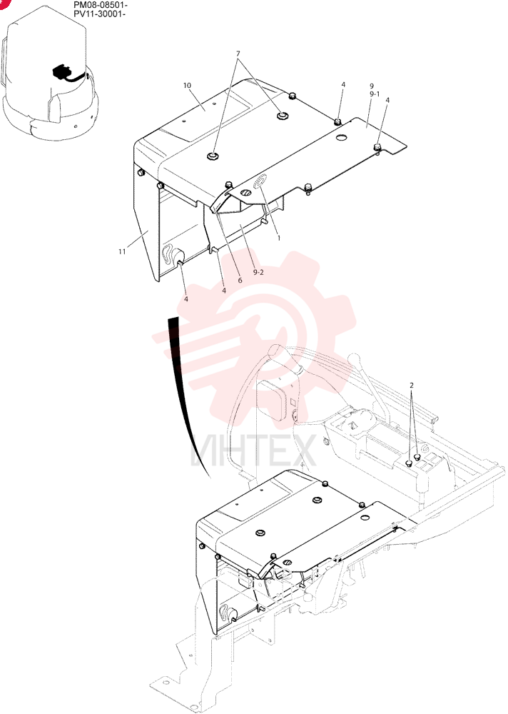 HOSE ASSY HEATER PM21M00012F1