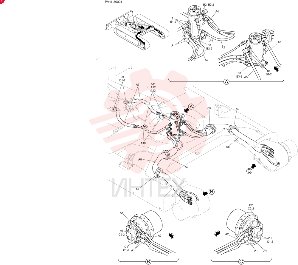 HYD LINES, LOW PV02H00006F1