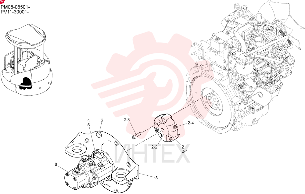 POWER TAKE-OFF ASSY PM30P00006F1