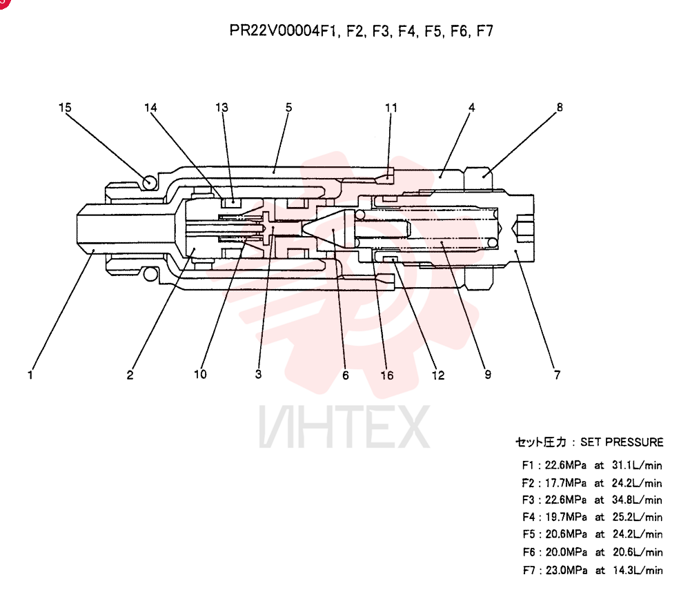 VALVE PR22V00004F1