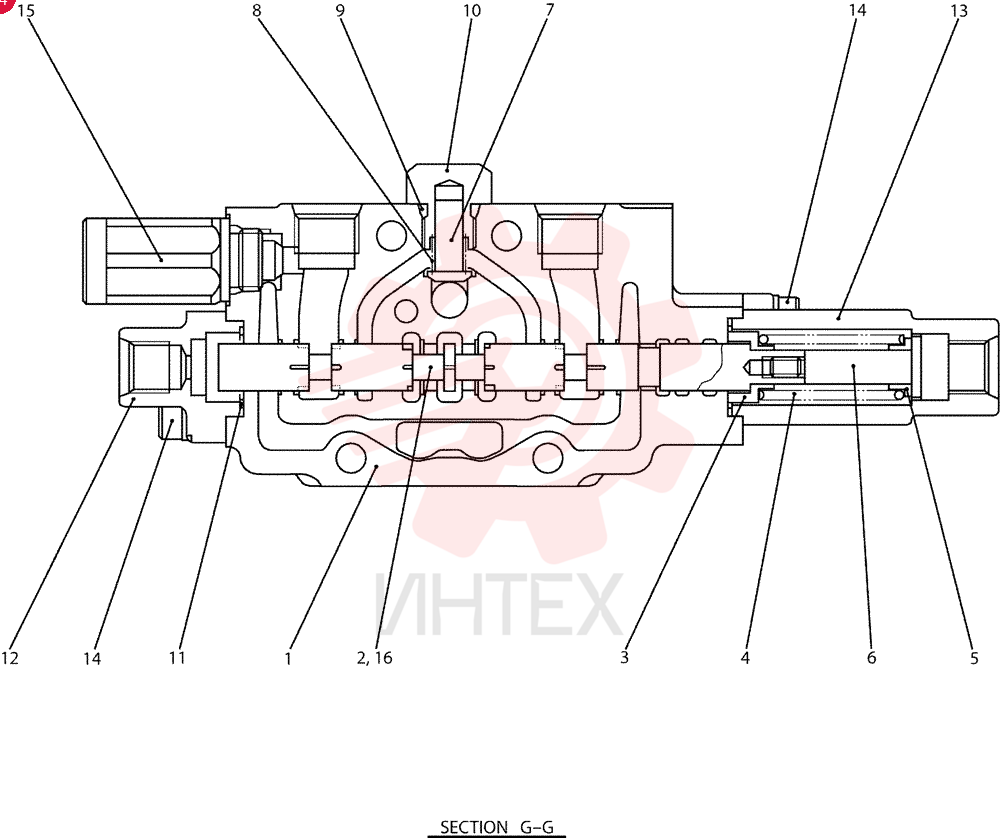 VALVE SECTION PX30V00065F1