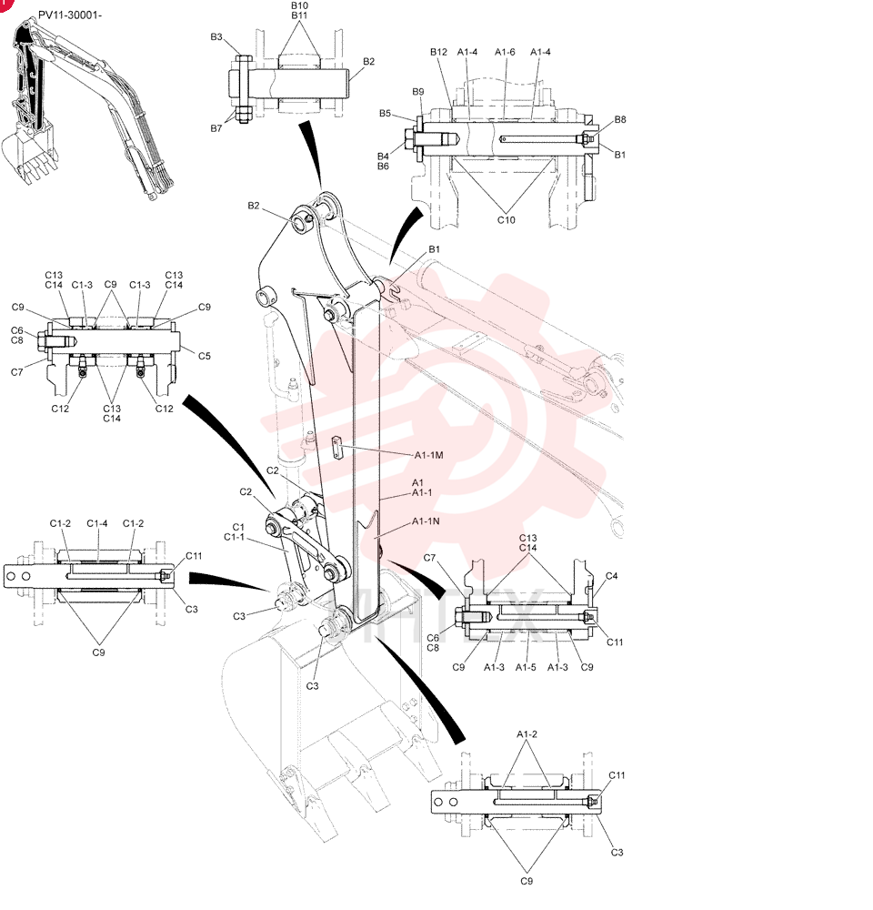 ARM PV12B00101F1