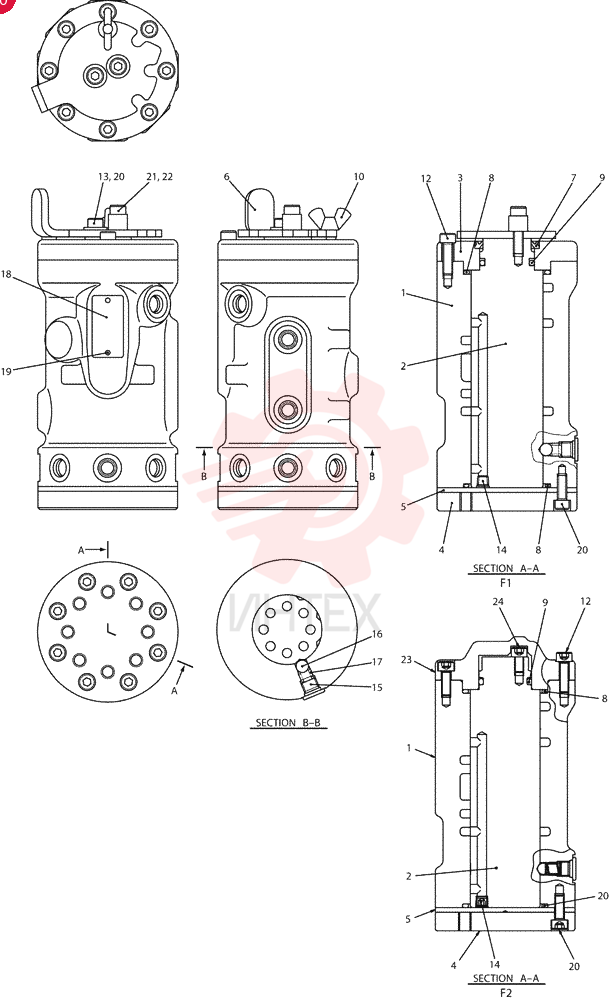 CONTROL VALVE PX30V00060F1