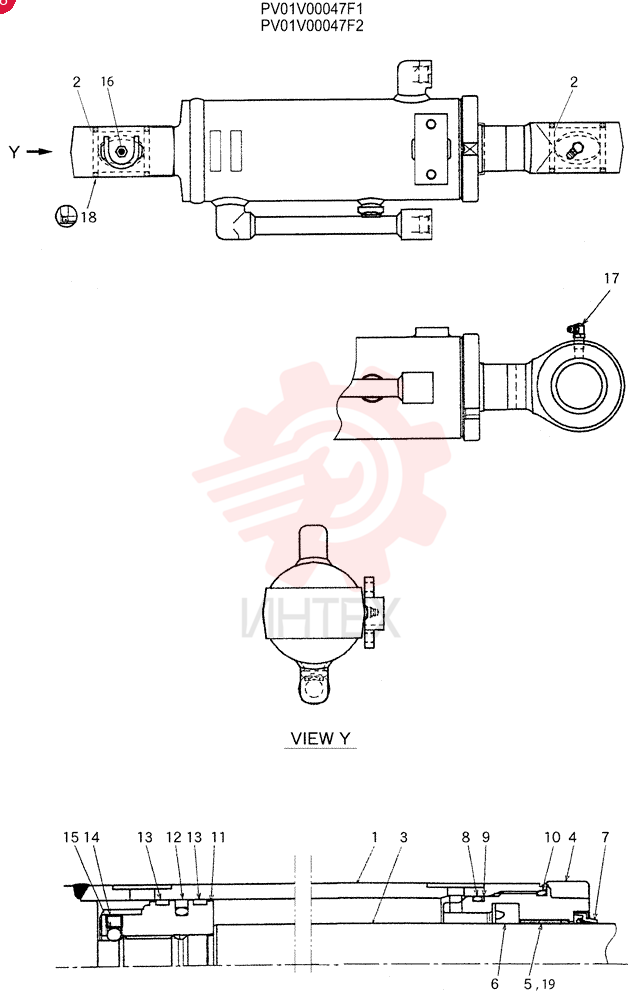 CYLINDER PV01V00047F1