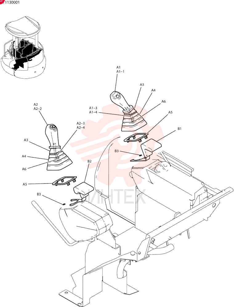 GRIP ASSY PW03M01719F1