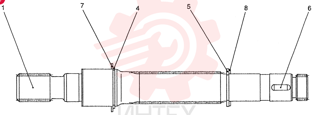 SHAFT ASSY. PM10V01001F1