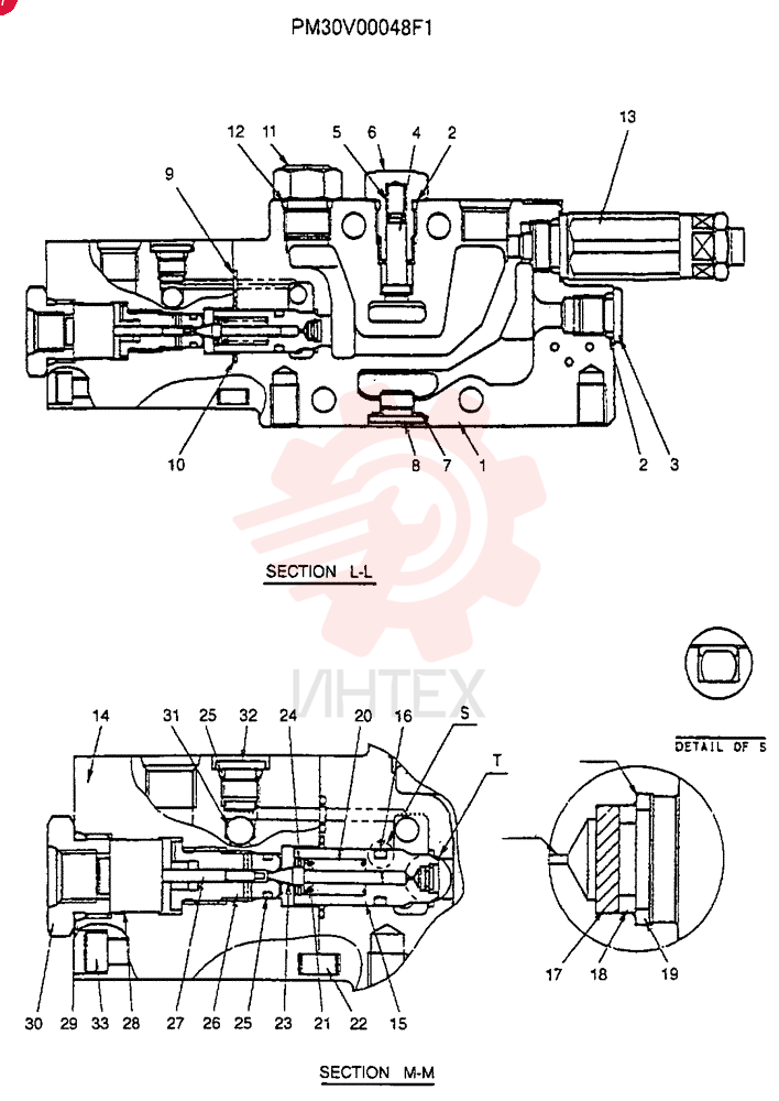 VALVE SECTION PM30V00048F1
