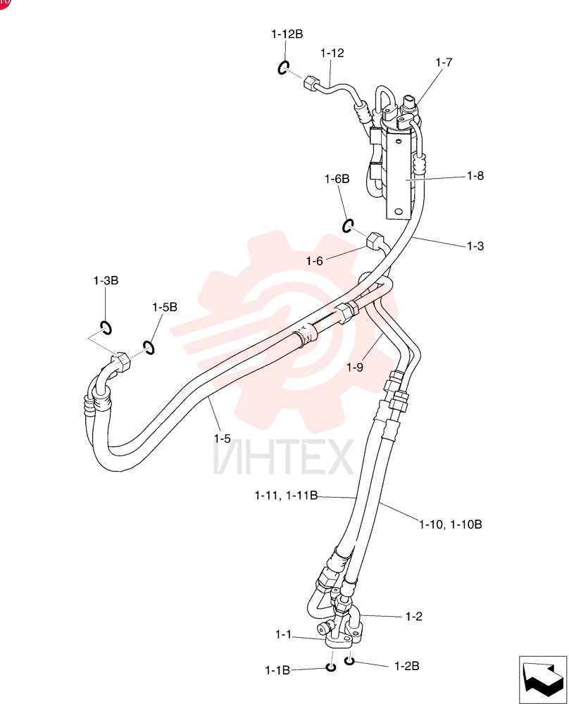 A/C HOSE PW20M01198F1