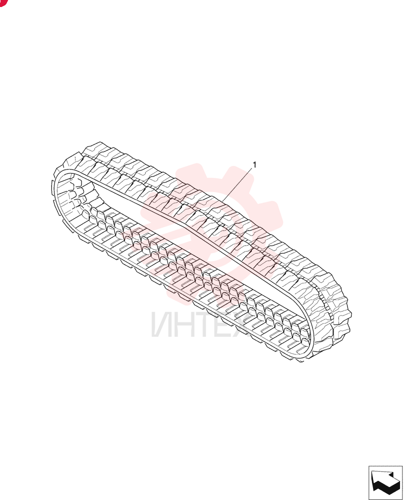 Crawler Belt PX61D00027F1