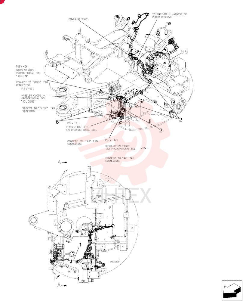 HARNESS PH14E01041P2